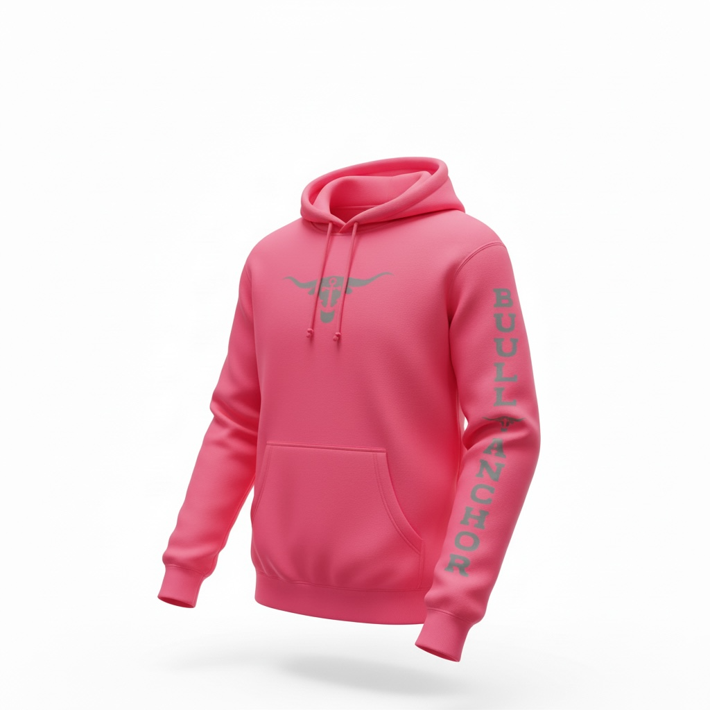 Neon Pink Hoodie